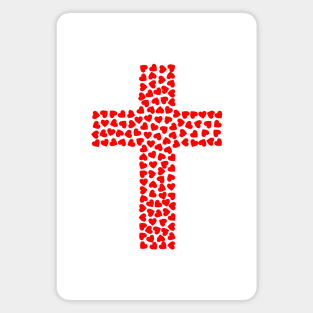 Christian Cross Merch | Jesus Christ | Newest Easter Cross Magnet